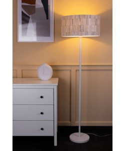 PIANTANA ONLI "LUNITA"  1 LUCE TESSUTO, E27